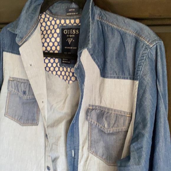 Unisex - Guess Western slim fit Austin top - Picture 4 of 6